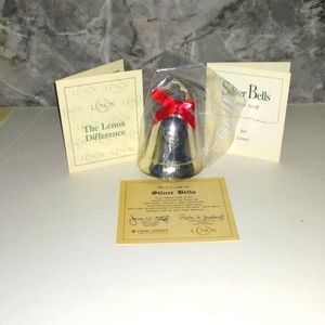 Kirk Steiff  1991 for Lenox "Silver Bells" Musical Bell Ornament